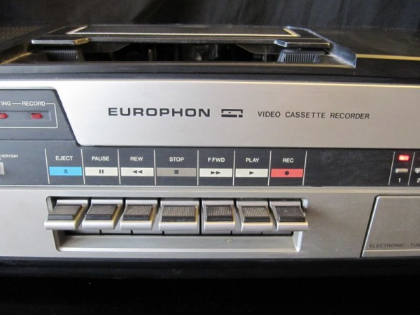 Betamax Europhon EVR-101 Klavier-Tasten