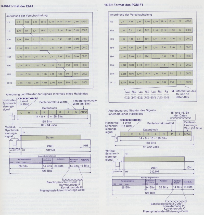 PCM VIDEO Datenformat