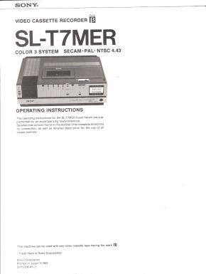SL-T7MER Anleitung